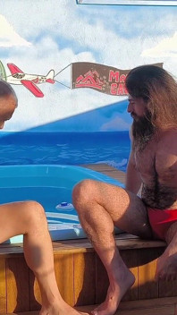 I Caught It in the Act My Stepfather Making Out with His Friend in the Pool