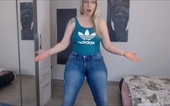 मेरे नए स्विमसूट में हॉट एक्शन!