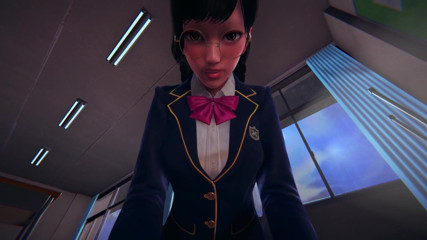 Waifu club 3D: DVA jedzie twojego kutasa POV