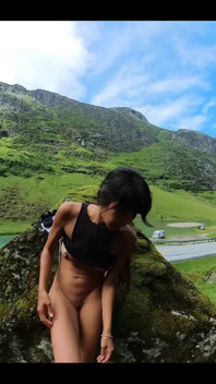 Masturbation with a Beautiful Views