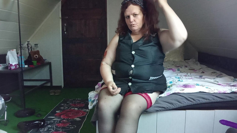 tammara big: Casalinga Con Camice Spesso