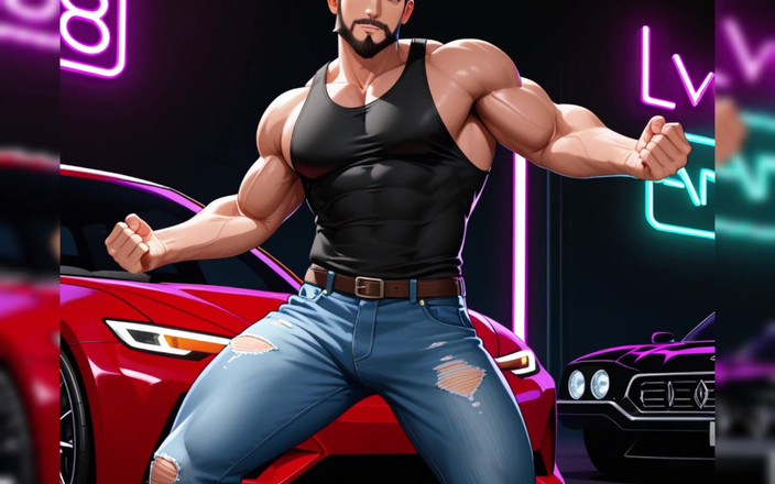 Erotic Man: ホットな筋肉の男 - Ai Porn