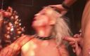Fetish and BDSM: Super Sensual Blonde Gets Double Teamed in the Sex Dungeon...