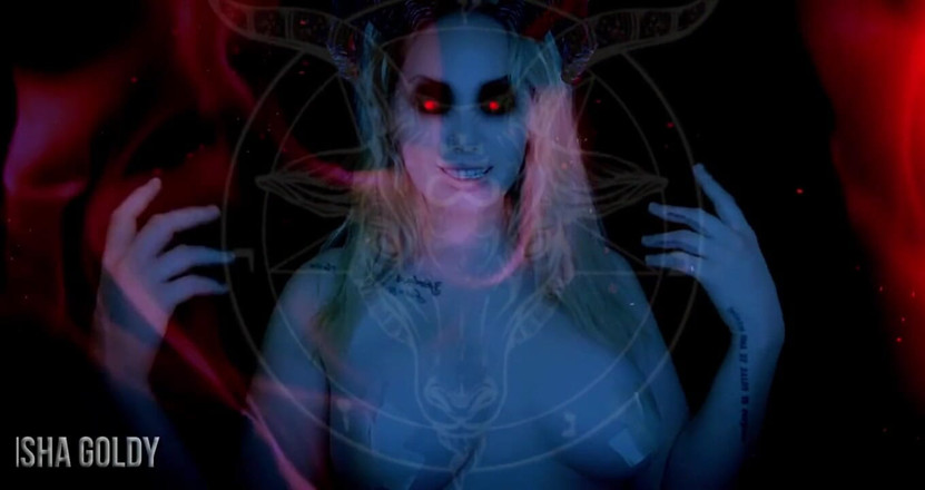 Goddess Misha Goldy: Poczuj błogość, którą ci daję i poddaj się mojemu demonicznemu...