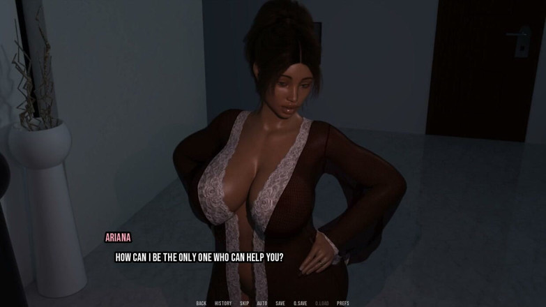 XXX Games Bunk: Ariana Dark Christmas2 - Gameplay - Roleplay - BBC Santa Fucks Faithful Wife...