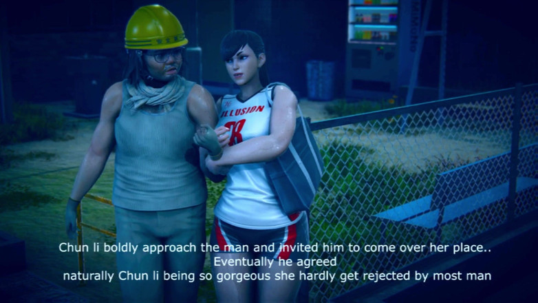 X Hentai: Sokak dövüşçüsü-chun li bölüm 03 - hentai 3d 103