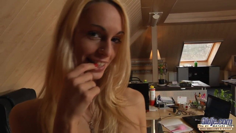 Oldje: Teen Secretary Pussy Fucked by Old Boss at the Home...