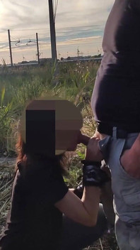 Dick Flash - dziewczyna przyłapała mnie na szarpaniu się w parku i pomóż mi spust - Misscreamy