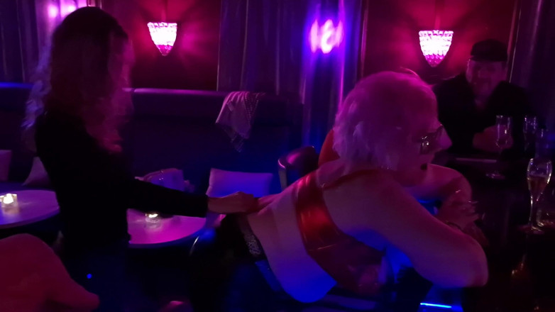 PureVicky66: Public Bar Fingering Frenzy - Mature Babe Dripping Wet