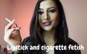 AnittaGoddess: 담배와 lisptick JOI