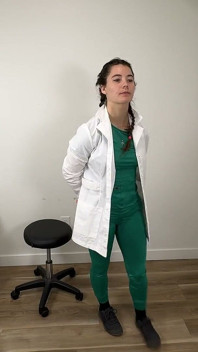 Nurse Bunny Is Detained and Questioned
