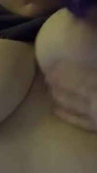 Bbwbootyful pegging squeezing my big boobs