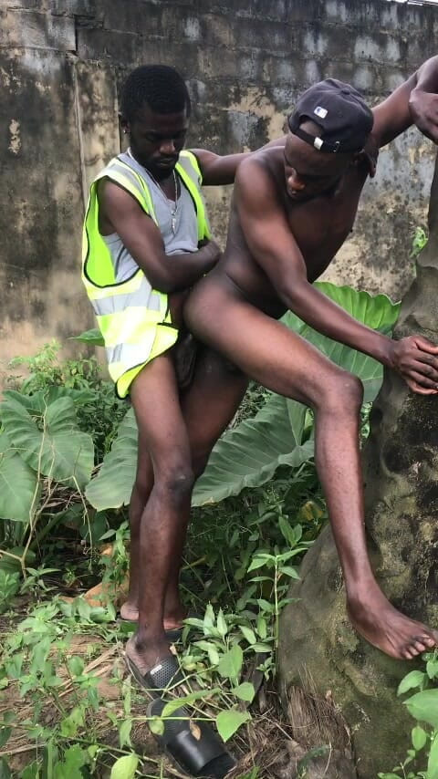 Sexydaddy: Sexo al aire libre detrás de la palma está la...