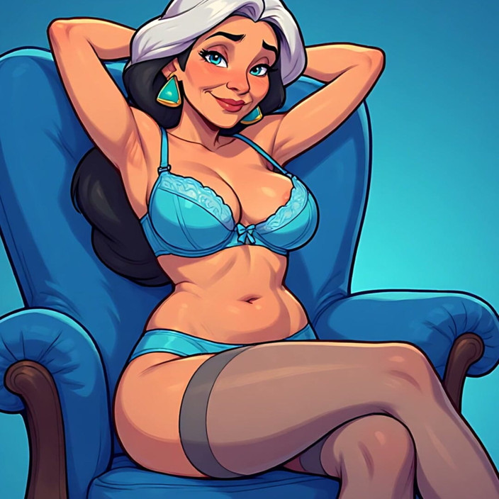 AI Porn: Sexy Lingerie Cartoon MILFs