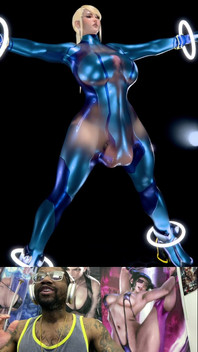 Samus Cums in Her Tight Skin Suit so Much, She Made Herself Into a Nice Warm Cummy Condom