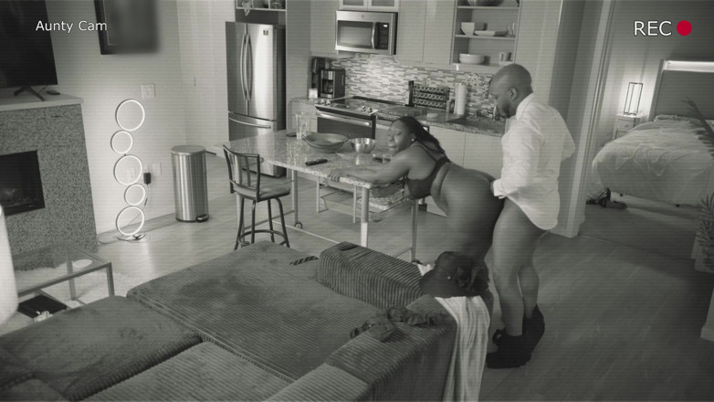 Dark Wet Dreemz: Caught Stepauntie Fuckin on the Security Cameras