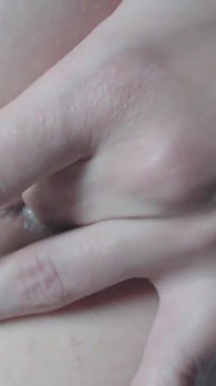 Playing with My Cute Shaved Holes Under Blue Panties