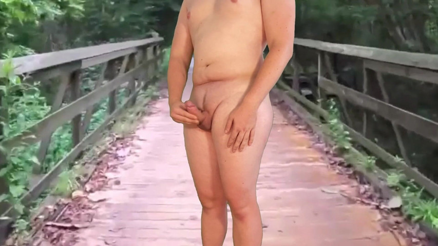 Nudist Going for a Run Completely Nude (Lucas Nathan King)