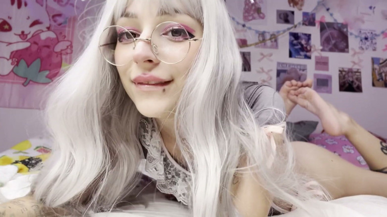 lanalovacutie: Ejaculare-pe-my-ahegao-bale-față-tată vitreg