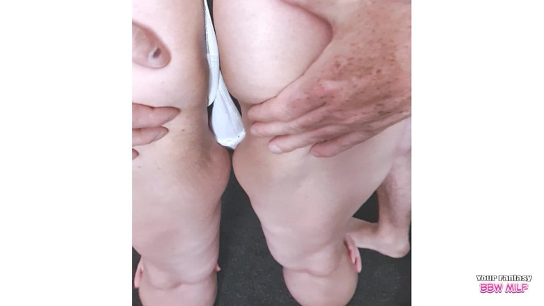 BBW_Wife: 我剃光的阴户和屁股的各种镜头