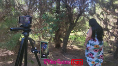 Riderqueen BBW Step Mom Latina Ebony: Riderqueen một mình, ngoài trời, video cho người hâm mộ