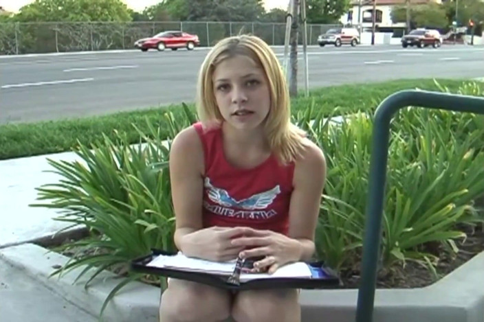 American Idol X: Blonde petite hairy pussy fucking