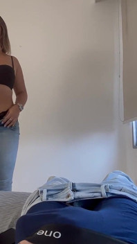 POV Horny Stepson Asks Me to Suck His Big Cock... the Bastard Is Coming up My Ass