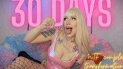 LDBMistress: 30 Days Mtf kompletní transformace - Trénink děvky - Crossdressing - Bimbofication - Femdom...