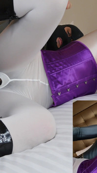 Elena Clarck White Nylon Encasement