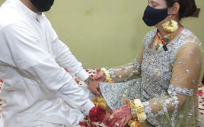 Gullnazkhan: Indisk desi -flicka knullad före hennes bröllop