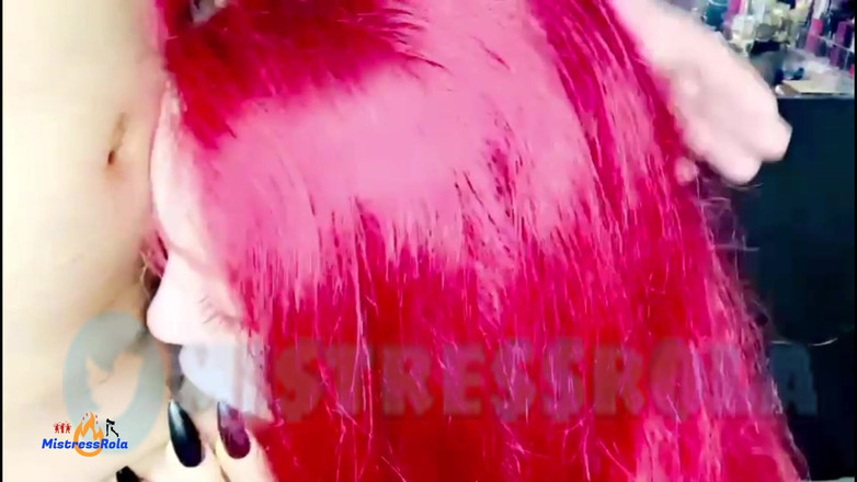 Mistressrola: Achselhöhle ficken, muschi lecken