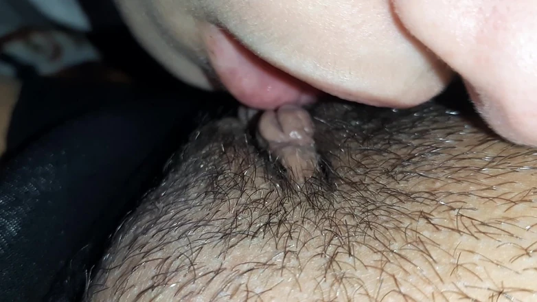 Lesbian-illusion: Romantic Lesbian Sex with Licking, Sucking, Kissing Hairy Pussy