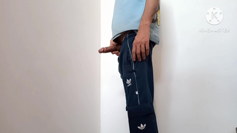 Desi__Panda: 公衆トイレでデシのゲイの男の子がトイレでおしっこをしながらセックスする