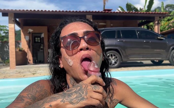 SX Producer: Ho succhiato il bastardo in piscina e ho preso il...