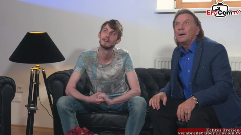 EroCom: Réel, jeune couple au casting porno amateur allemand