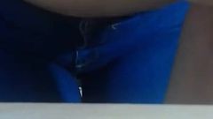 Leni Is Sucking a Lot of Her Breastmilk From Her Desk