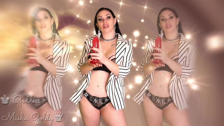 Goddess Misha Goldy: A partir de agora, você não pode mais se masturbar...