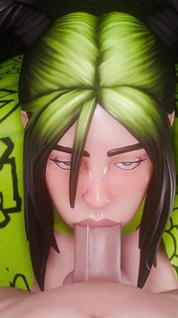 Fortnite บิลลี่ ดูดควยน้ำลายยืด POV 3D Animation