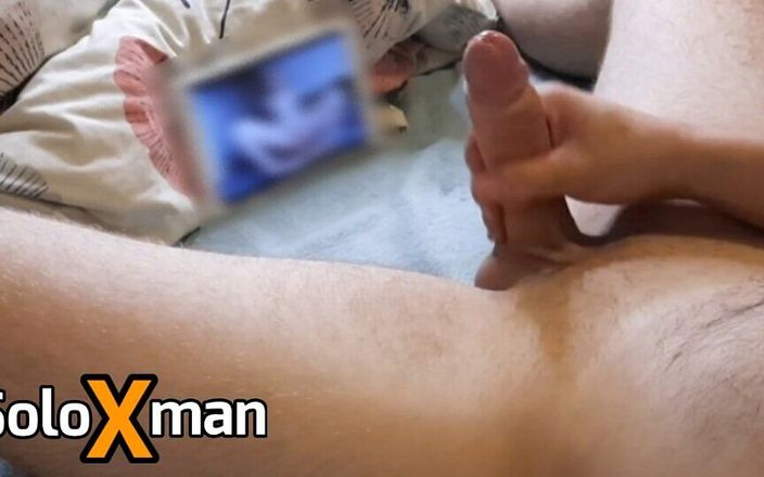 Solo X man: Szarpanie mojego penisa podczas oglądania porno Xhamster