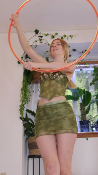 Hula Hoop Stripping