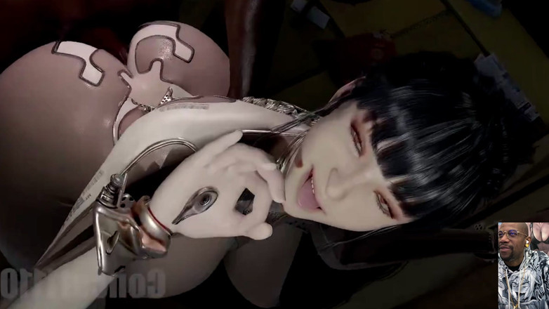 Good news media: Eve трахает ее мясистую толстую задницу большой черный член, тугая задница Emma Frost трахает киску сзади