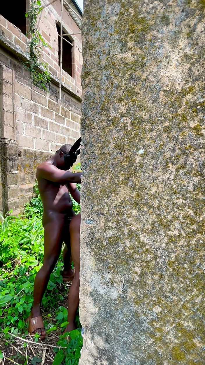 Big Hoss: Big Stepdaddy and Twink Having Fun Behind the River Bank