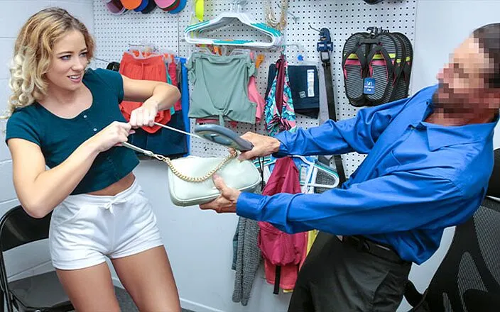 Shop Lyfter: Shoplyfter - Naughty Young Slut Lets the Security Guard Stretch Her...