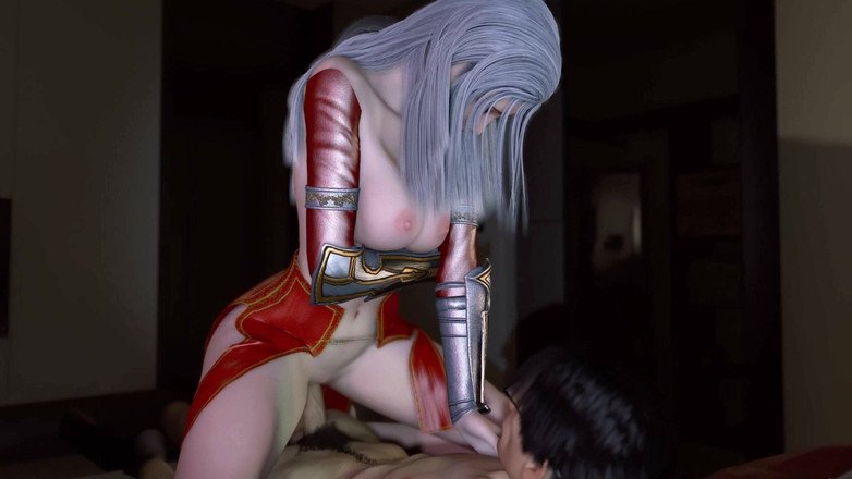 Why fuck so hard: 3D超ホット長身モデルが若い巨根と浮気