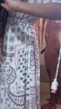 Stepson Saw MILF Saara Naked After Shower and Couldn’t Hold His Cock Away From Her Wet Cunt