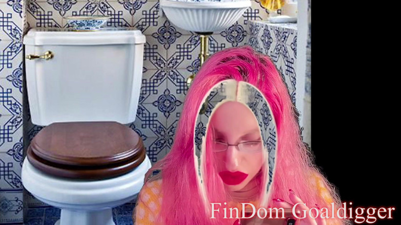 FinDom Goaldigger: Transformacja złotej toalety