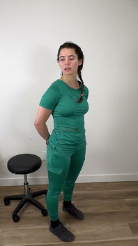 Nurse Bunny Is Detained and Questioned