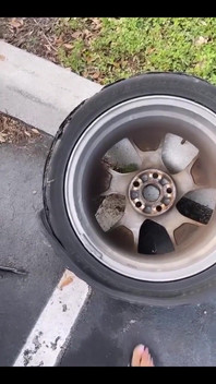 Been Dealing with the Tires Since Yesterday I Need New Tires They’re All Bold as Hell