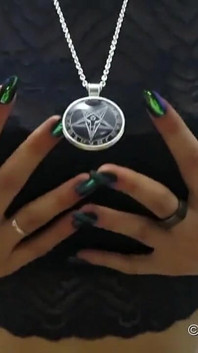 Erotic Fine Satanic Long Nails Seduction