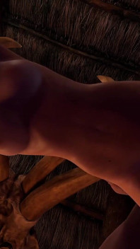 Sexy Blonde Trying to Hold the Plank Position While Getting Anal - 3D Porn
